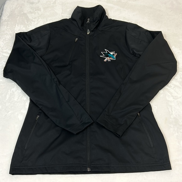 San Jose Sharks Antigua Full Zip Jacket - Picture 1 of 11